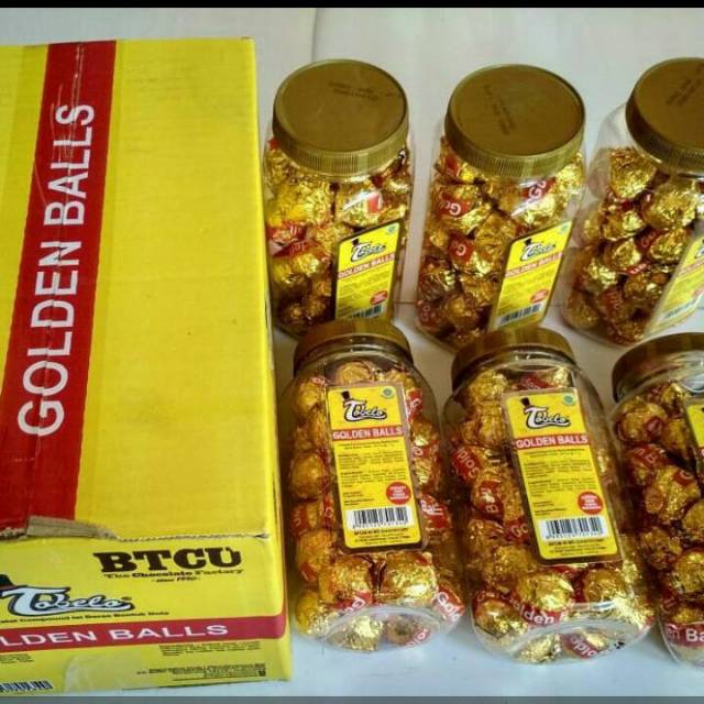 

Coklat Golden balls Tobelo 6 Toples