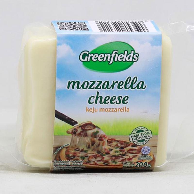 

greenfields cheese keju mozzarella 200 gram