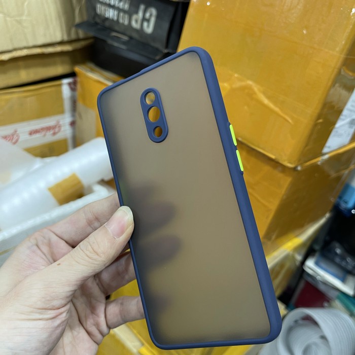 OPPO RENO 6.4 PREMIUM HYBDRID BUMPER DOVE CASE ANTI PECAH