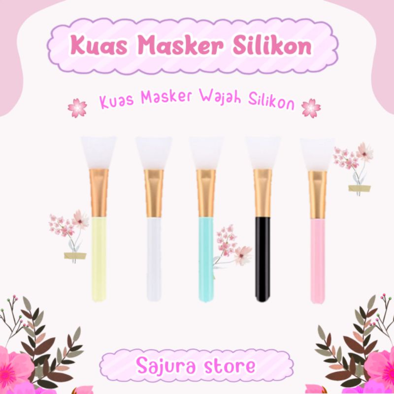 Kuas masker silikon wajah kuas masker wajah