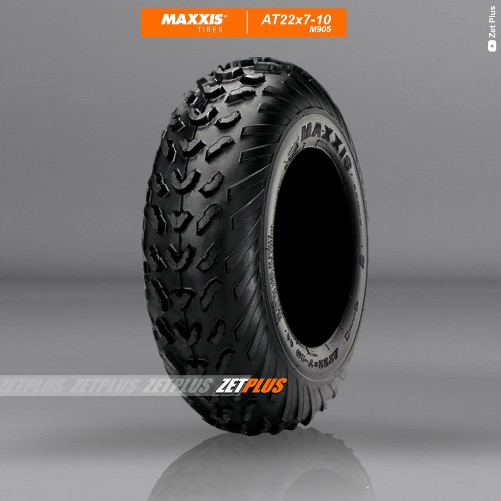 BAN MAXXIS ATV RING 10 DEPAN (M905-AT22x7-10 INCH)/GOKART TIRE/OFFROAD TUBELESS/UTV/UNIVERSAL 10