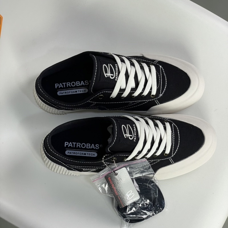 Sepatu Patrobas Equip LOW Black White Size 36-44 Original Made In Indonesia-8
