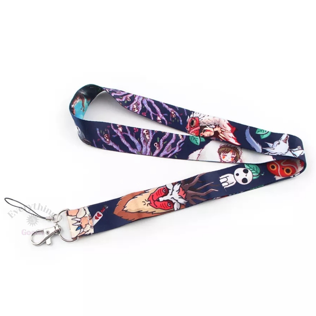 

Everything Goods - LY000065 Princess Mononoke Tali Lanyard Name Tag Lucu