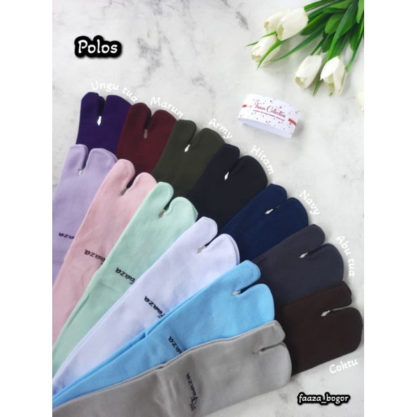 KAOS KAKI POLOS by faaza collection