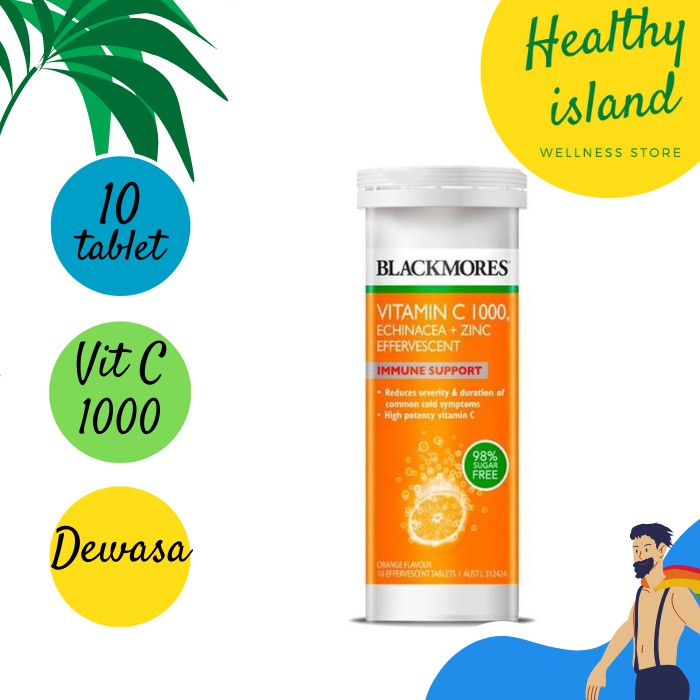 Jual Vitamin C 1000 Zinc Dewasa Blackmores Vitamin C Effervescent
