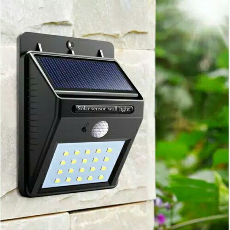 Lampu Tenaga Surya 30 Led Lampu Tenaga Matahari Solar Panel Otomatis