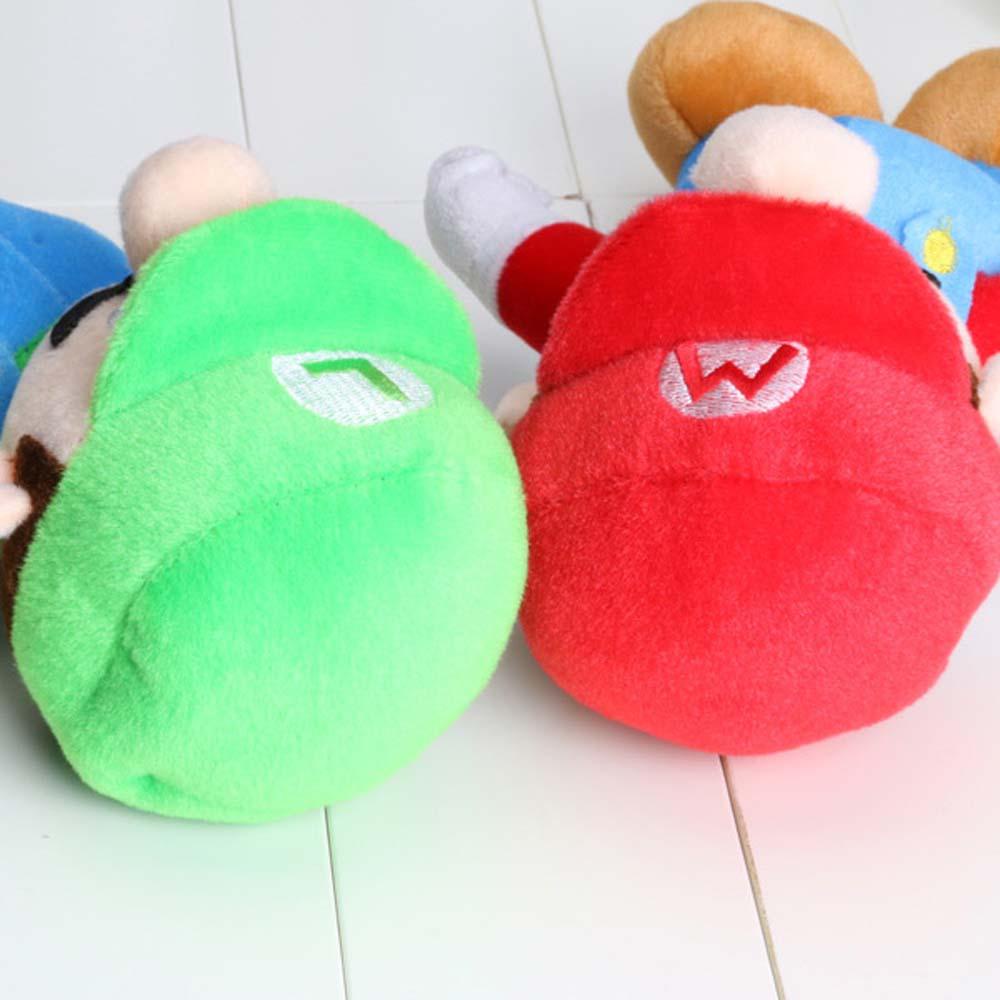 Boneka QUINTON Super Mario Hadiah Anak Luigi Super Mario Bros. Mario Mainan Empuk Boneka Boneka