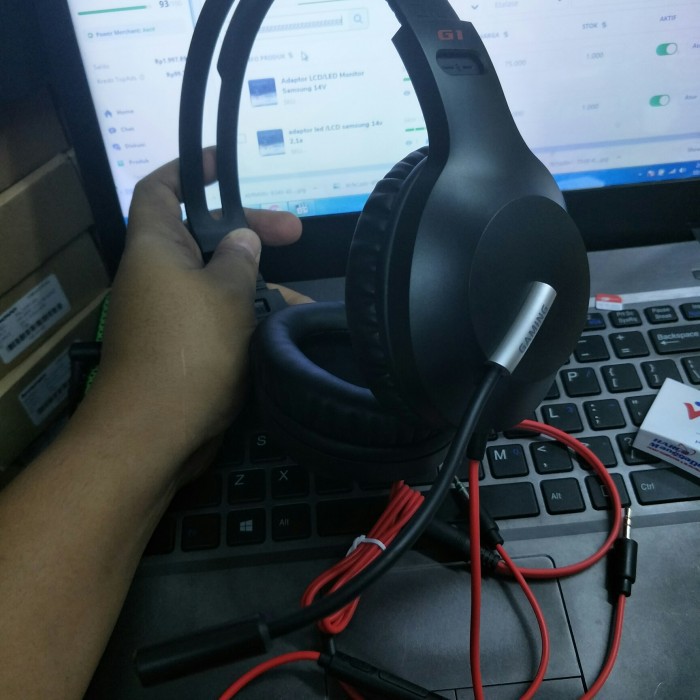 EDIFIER G1SE Surround Sound Gaming Headset with Detachable Mic