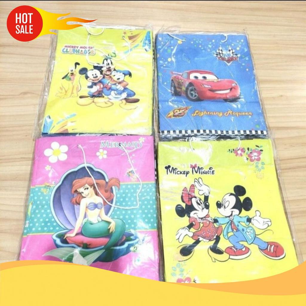 

READY STOCK Tas Goodie Bag 17x23 Kantong Tas Kertas Ulang Tahun Shopping Bag