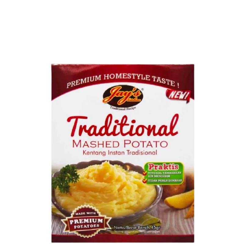 

Jay'S Mashed Potato Kentang Traditional 45g gr