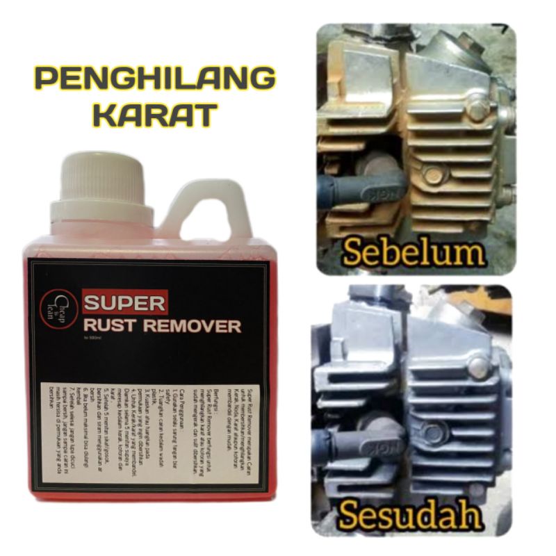 Super Rust Remover Penghilang Pembersih Karat dan Kotoran Membandel