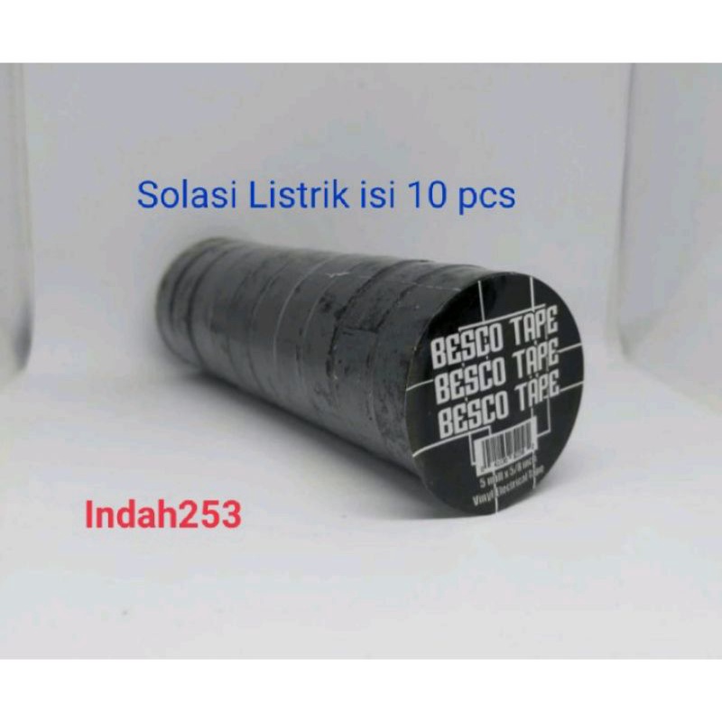 

Solasi Listrik Besco Murah isi 10 pcs ( Roll)