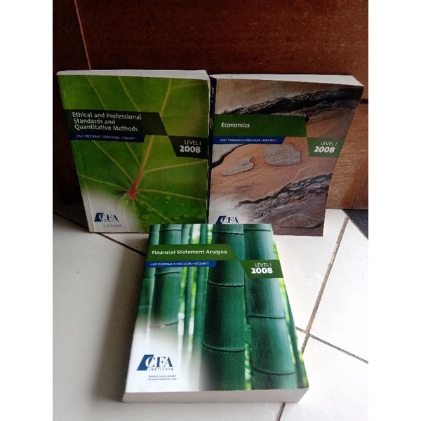 Buku CFA INSTITUTE CFA PROGRAM CURRICULUM VolumE 1-6