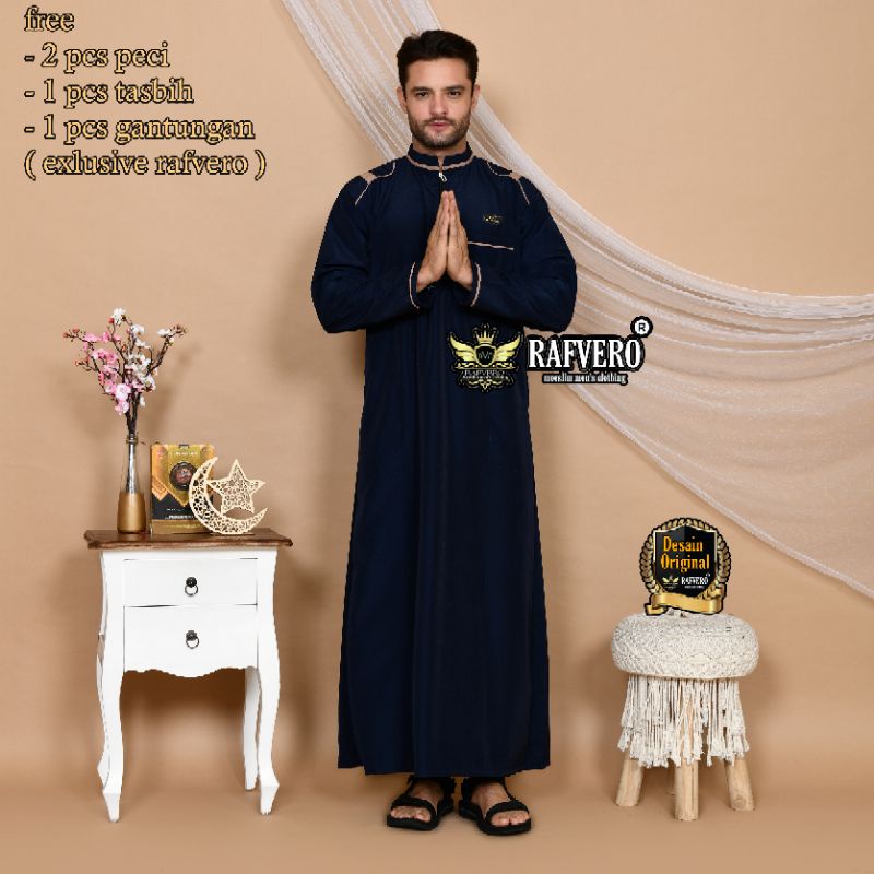 Gamis Jubah Pria Alsavas ORIGINAL RAFVERO