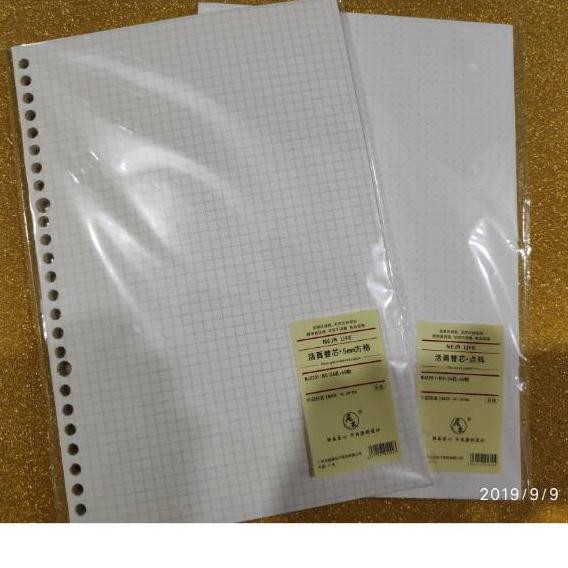 

S1ŹA Neja Loose leaf B5 dot/grid 60 lembar ♣Ready Stock