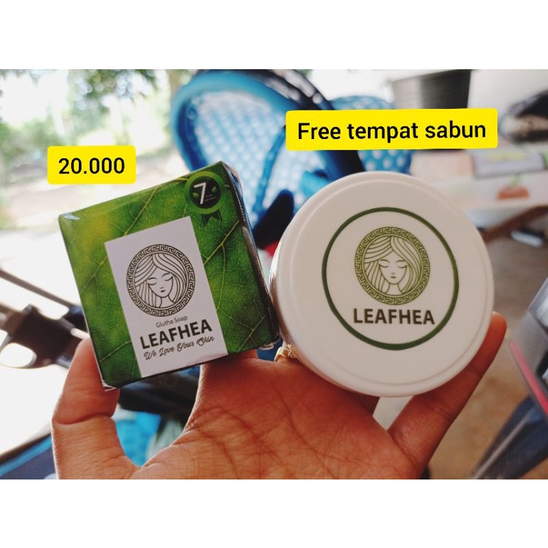 Sabun Leafhea/Leafhea free Tempat sabun/Leafhea Serum/Leafhea Skincare