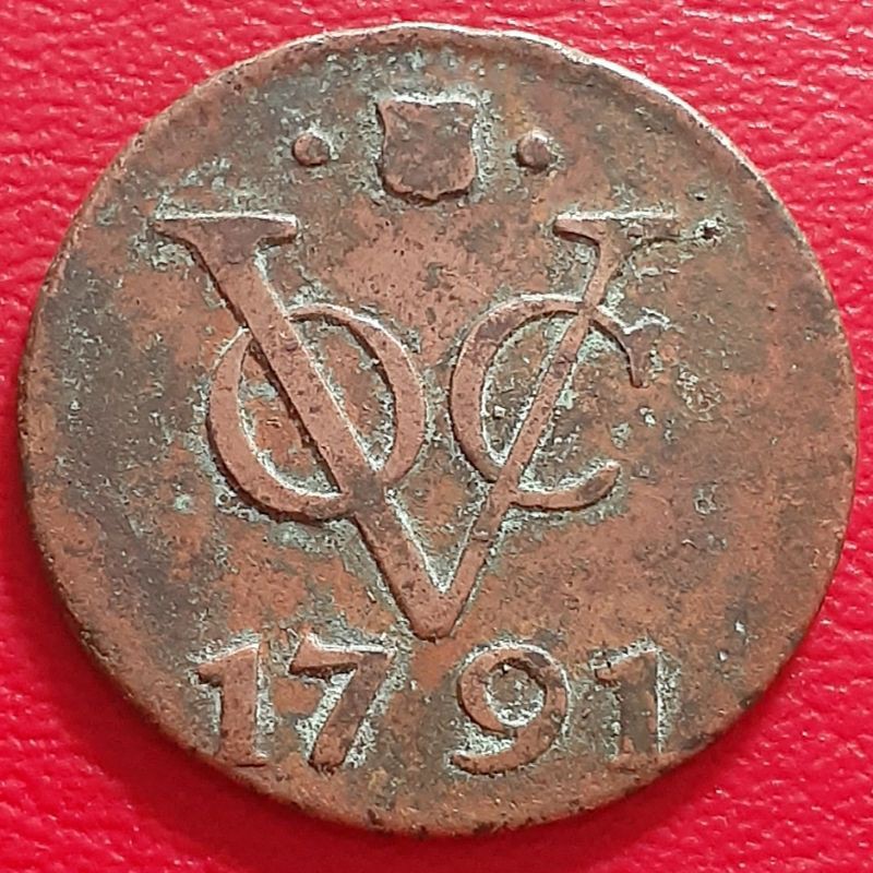 Uang Koin Kuno VOC Utrecht Tahun 1791 | Shopee Indonesia