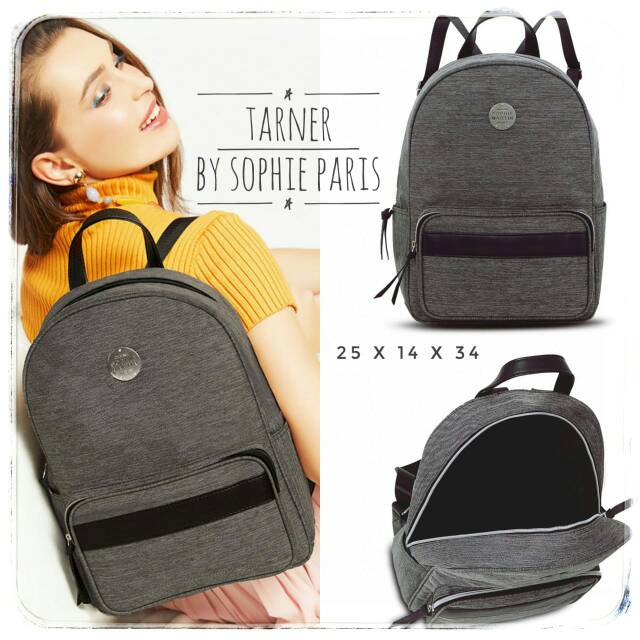 TAS TARNER TAS MURAH TAS SOPHIE MARTIN PARIS INDONESIA TAS GENDONG HITAM TAS RANSEL SIMPEL WANITA