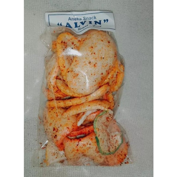 

kerupuk seblak pedas gurih (17gr)