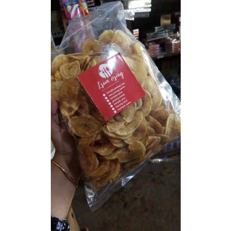 

keripik pisang renyah manis