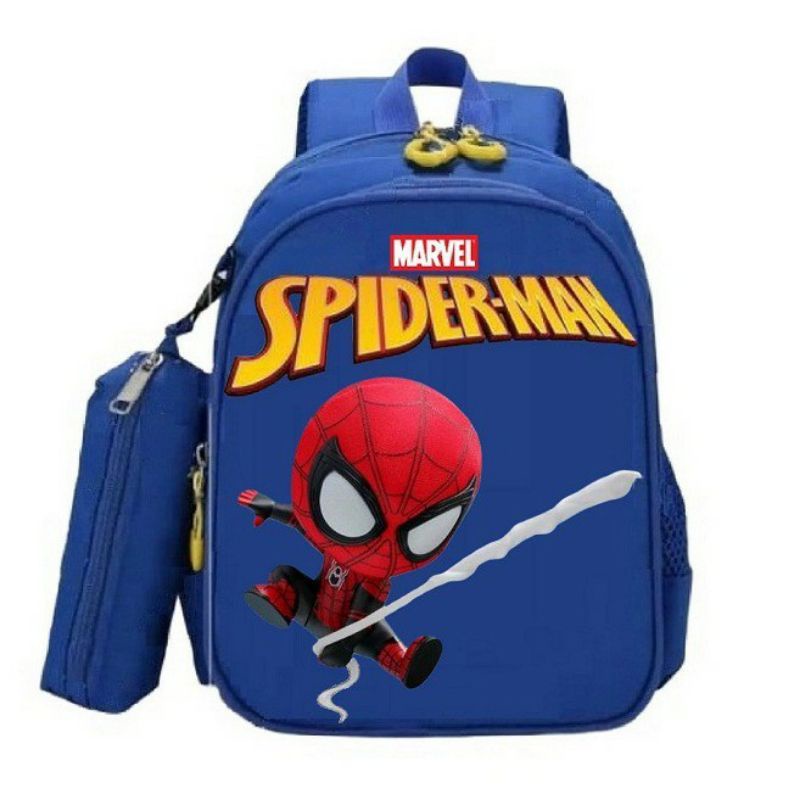 Trygo / Superhero - Tas Anak Sekolah Marvel Tas Anak karakter Kartun Tas Anak Sekolah SD Tk