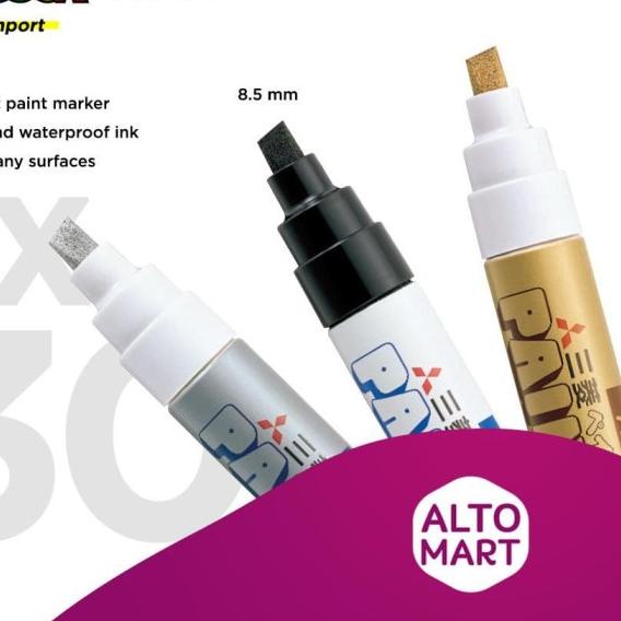 

● UNI PAINT MARKER PX30 PX-30 Based Oil Spidol Cat Permanen All Surface - White ♟