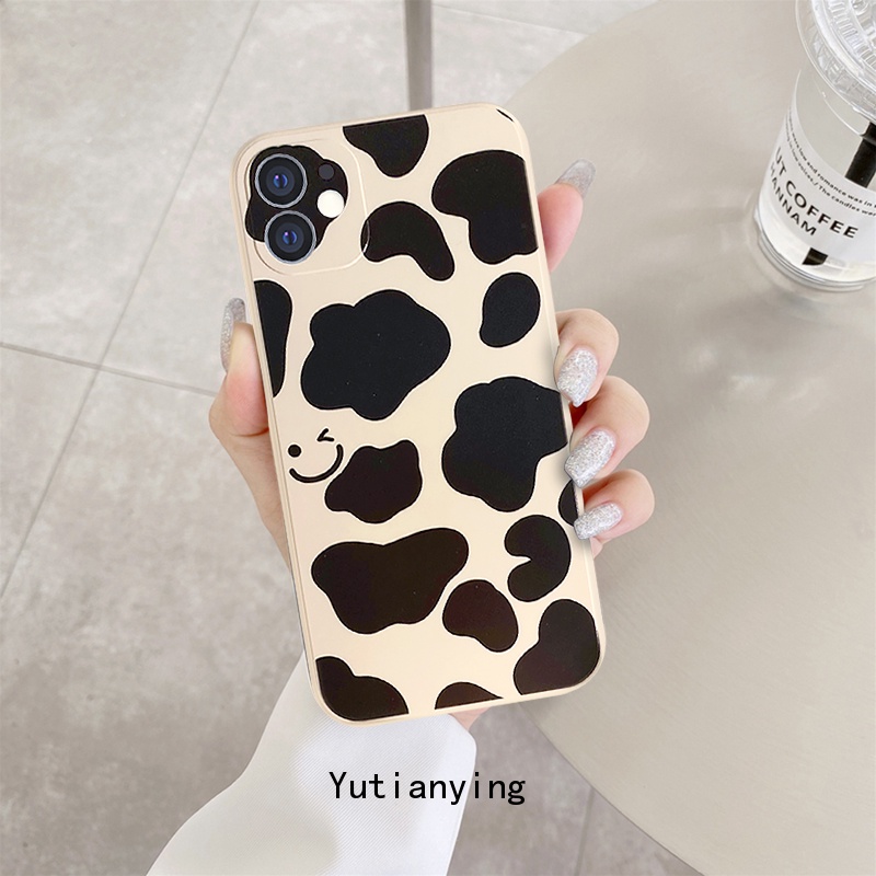 Leopard Print Soft Case For Infinix Hot 11 11s 9 10 Play 10T 10S 10 Lite Note 8 Infinix Smart 5 6 Smily Silicone Back Cover