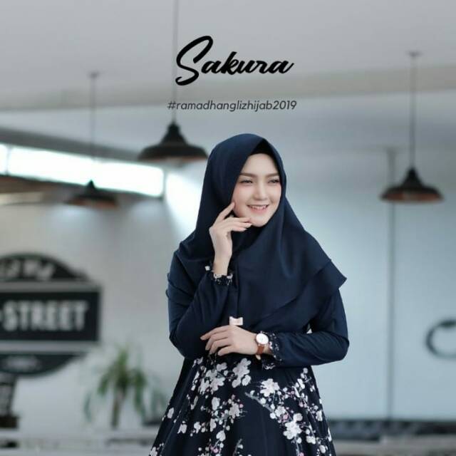GLIZHIJAB Preloved SakuraDress by Glizhijab [DAPAT BUKU ZIKIR]