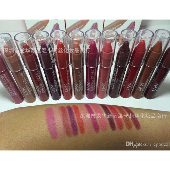PER LUSIN Termurah LIPSTIK NYX / LIPSTIK NYX CHUNKY DUNK