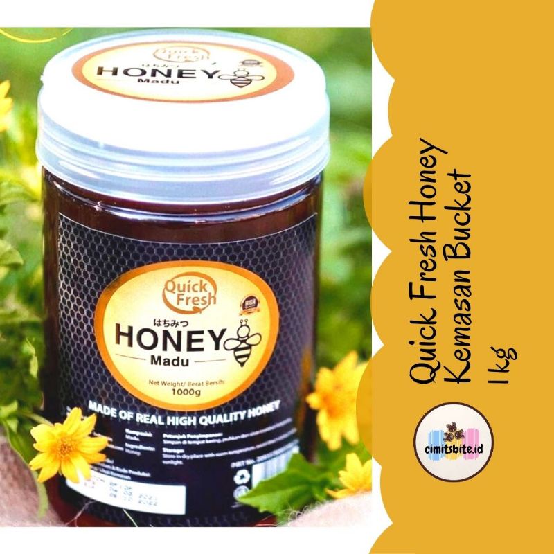 

Madu Quick Fresh 1kg /Quick Fresh Honey /madu asli serbaguna /multipurpose honey