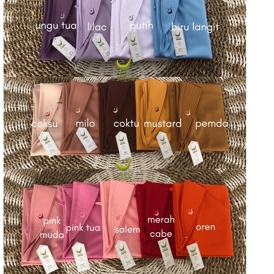 [ZuJ ㊗] Jilbab Ornela ORI NUN JILBAB/ jilbab instan / kerudung instan / kerudung pet antem / kerudun
