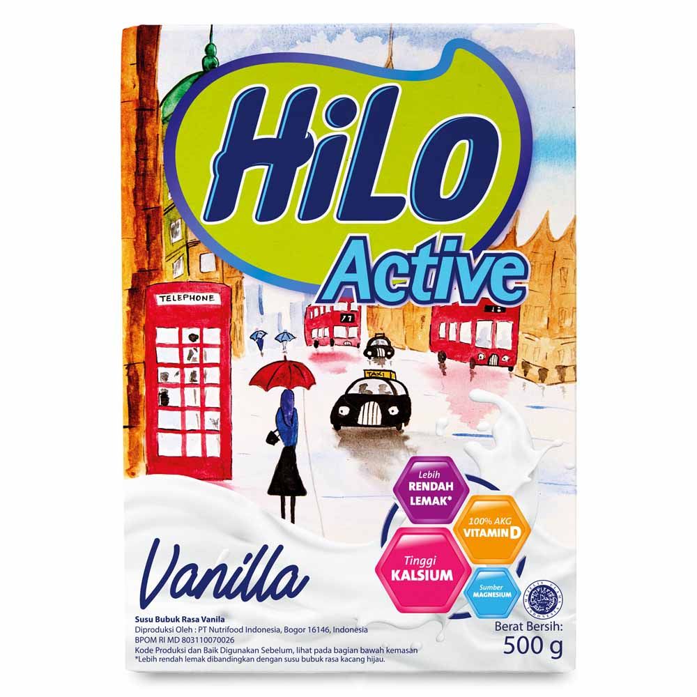 

HILO ACTIVE VANILLA 500G / SUSU PENAMBAH TINGGI TERMURAH