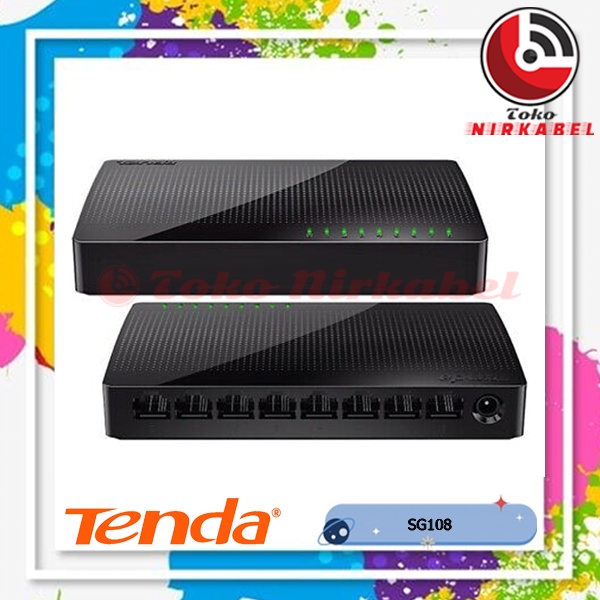 Tenda SG108 Gigabit 8 Port Switch|Switch Gigabit 8 Port SG108