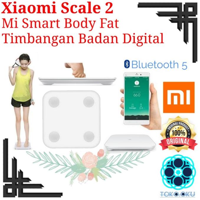 Xiaomi mi Smart Scale 2 body fat Timbangan digital timbangan badan