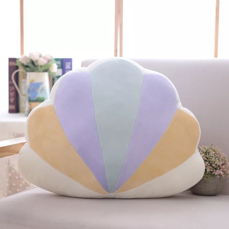 53*40cm Rainbow Plush Sofa Pillow Cushion Sleeping Pillow Cloud Moon Home Decoration Toy Propitious Cloud Moon Shell