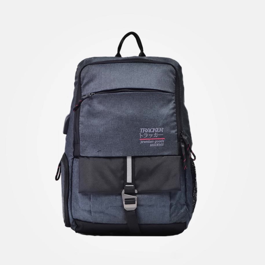 Tas Ransel Tracker Foreder 01 - ORIGINAL TRACKER - Tas Kerja / Laptop - Tas Pria Fashion Casual - Ba