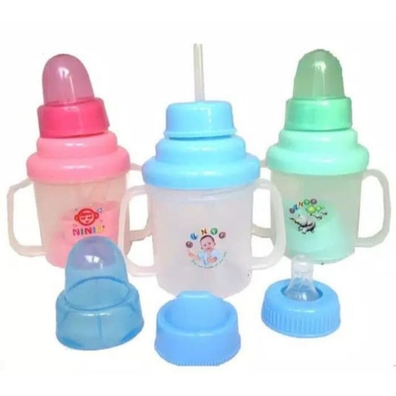 Training cup ninio 3 in 1 Botol minum bayi