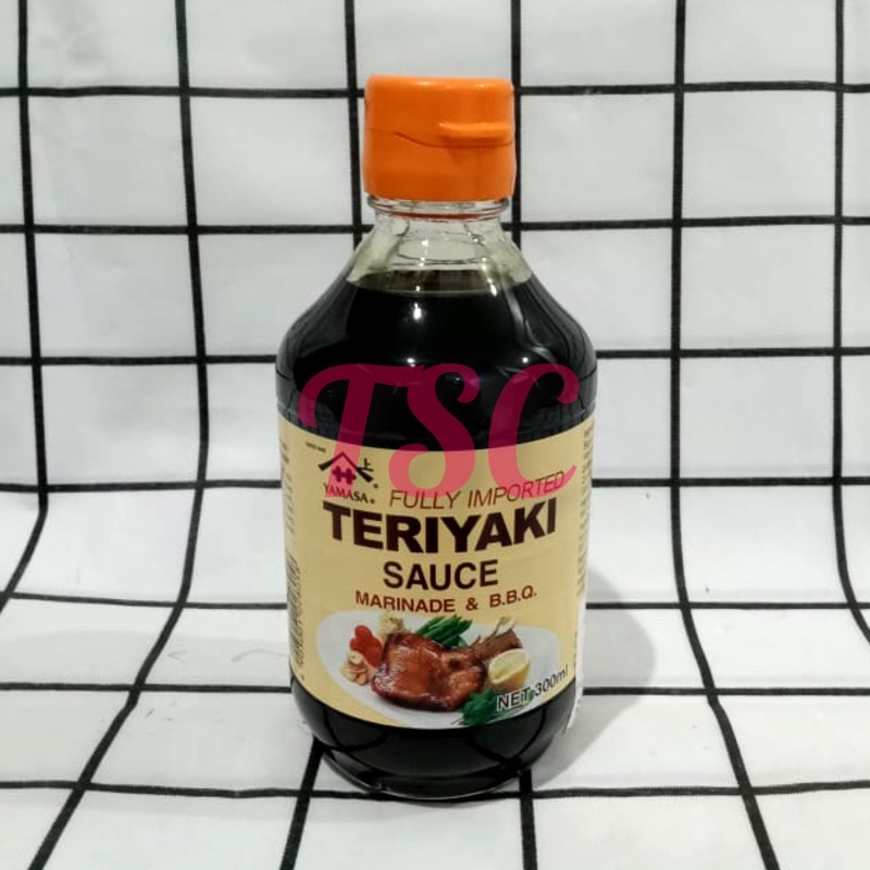 

Yamasa Teriyaki Sauce Marinade & BBQ 300ml / Saus Teriyaki Yamasa / Sauce BBQ