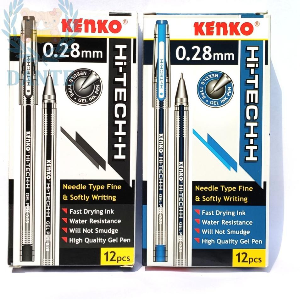 

wo VW7S Pulpen Kenko Hi Tech H 0.28mm per Lusin OB Diskon￣