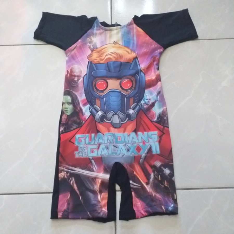 Baju Renang Anak Diving Spiderman Superman Batman