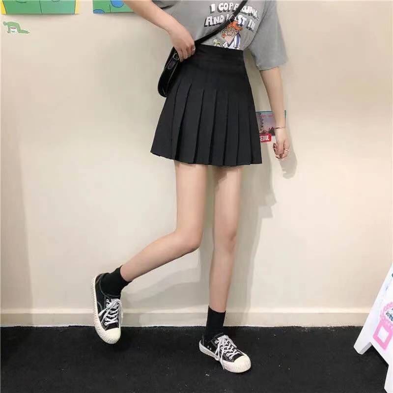 Rok Pendek Wanita Rok Mini Tennis Skirt Rok Korean Style Rok Korea