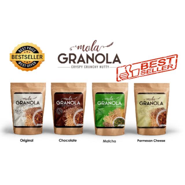 

Paket 50pcs mola granola