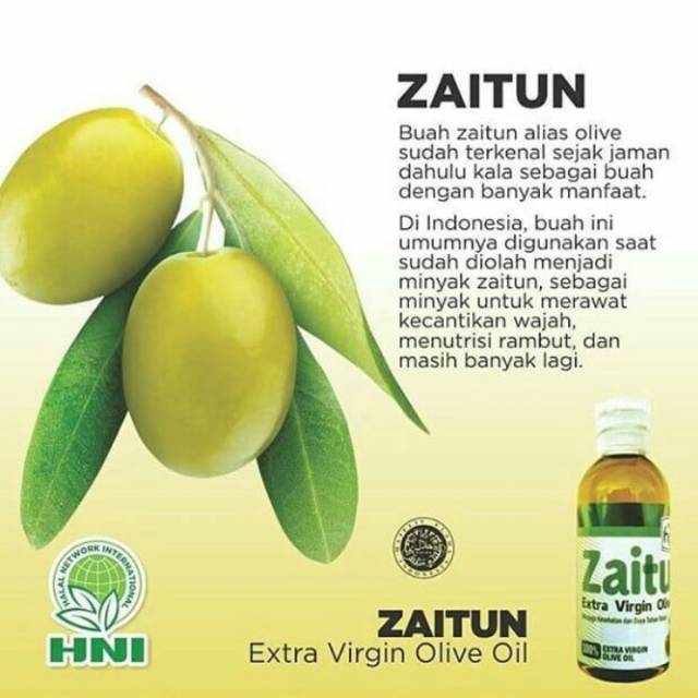 

Minyak Zaitun Extra Virgin Olive Oil