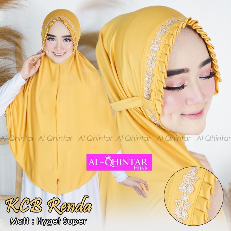 JILBAB KHIMAR HUSNA JUMBO KCB LIPIT RENDA REMPEL RUFFLE HIJAB INSTAN KERUDUNG FENDI SYARI ORI MURAH