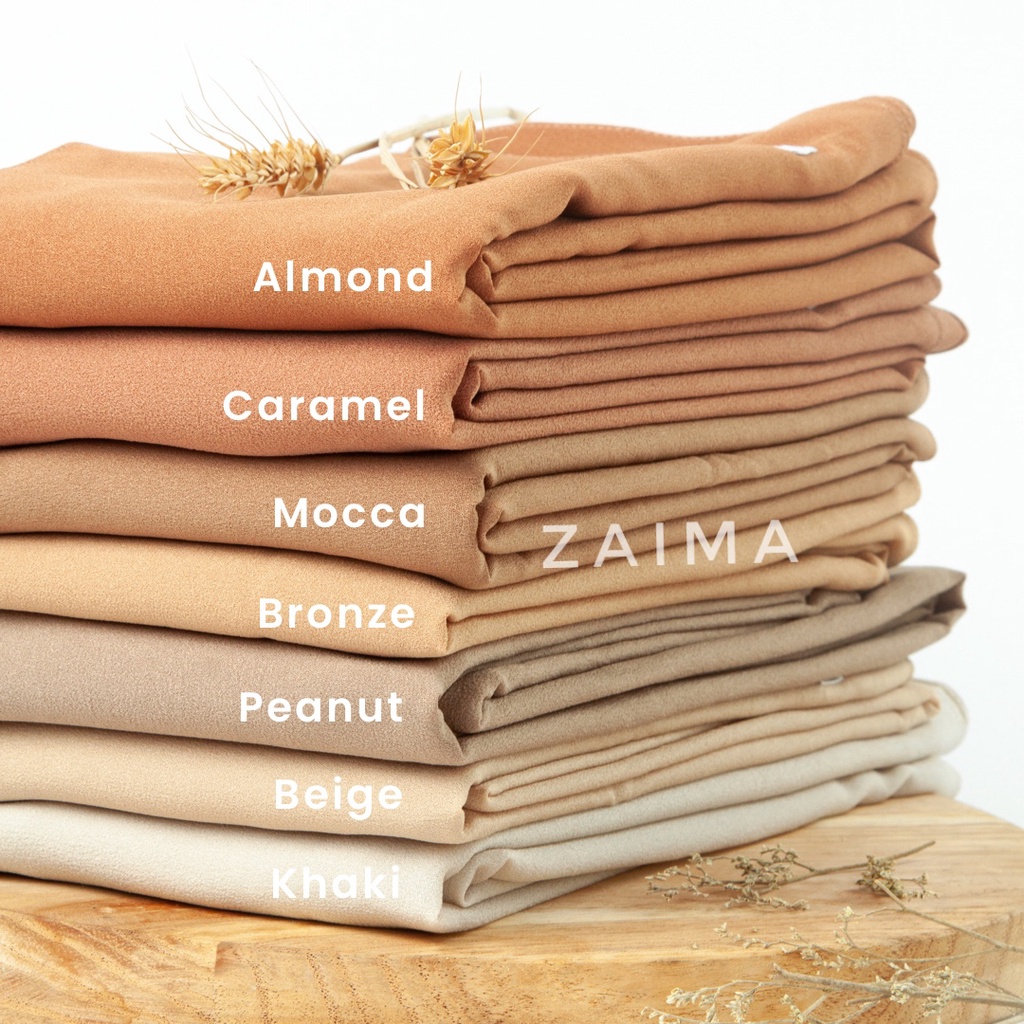 Pashmina Jumbo 220 x 120 cm Diamond Crepe Lebar Syari'i Tebal-6