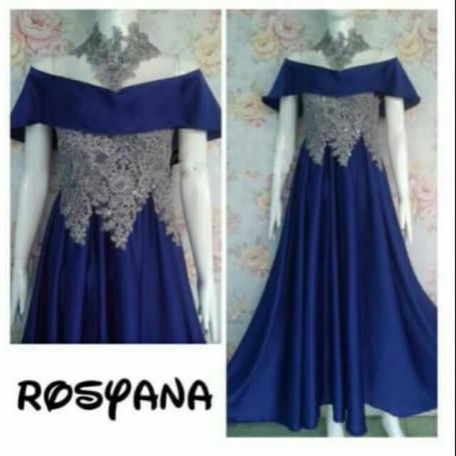 Rosyana kebaya gaun wisuda hijab prawedding gown wedding party baju pesta kondangan