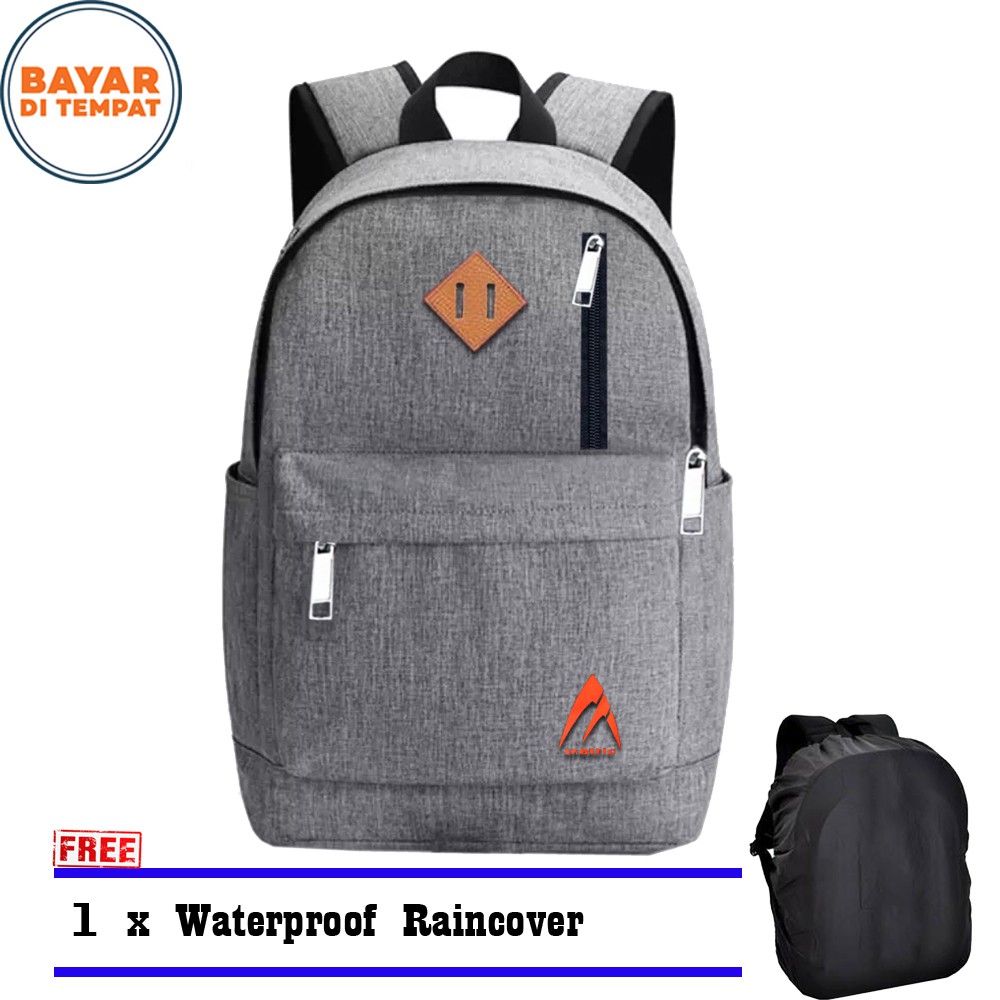 SHOPEE 6.6 SUPER SALE!! Fashion Pria Tas Ransel Metric PM1209 Tas Punggung Kerja Sekolah dan Hangout Backpack Laptop Terbaru