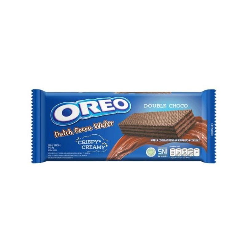 

OREO Dutch Cocoa Wafer Double Choco Wafer 140.4 g