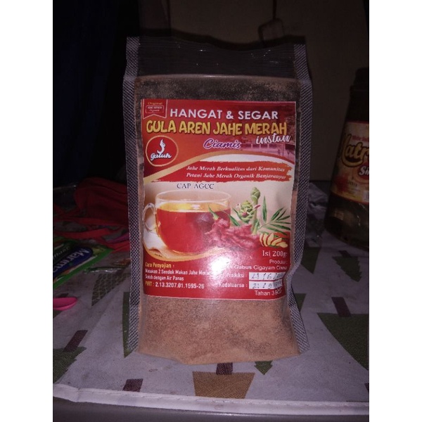 

Gula Aren Jahe Merah