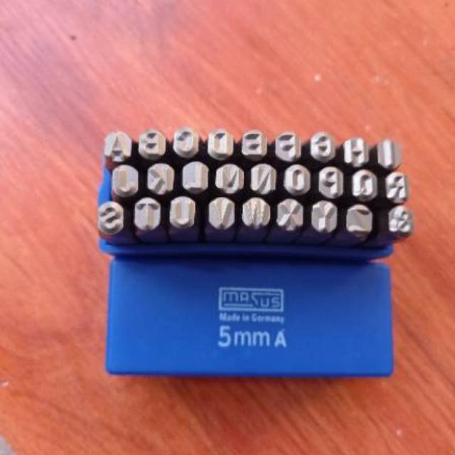 

Best Seller MASUS Germany Huruf Ketok 5 mm Stamp Punch Letter A - Z